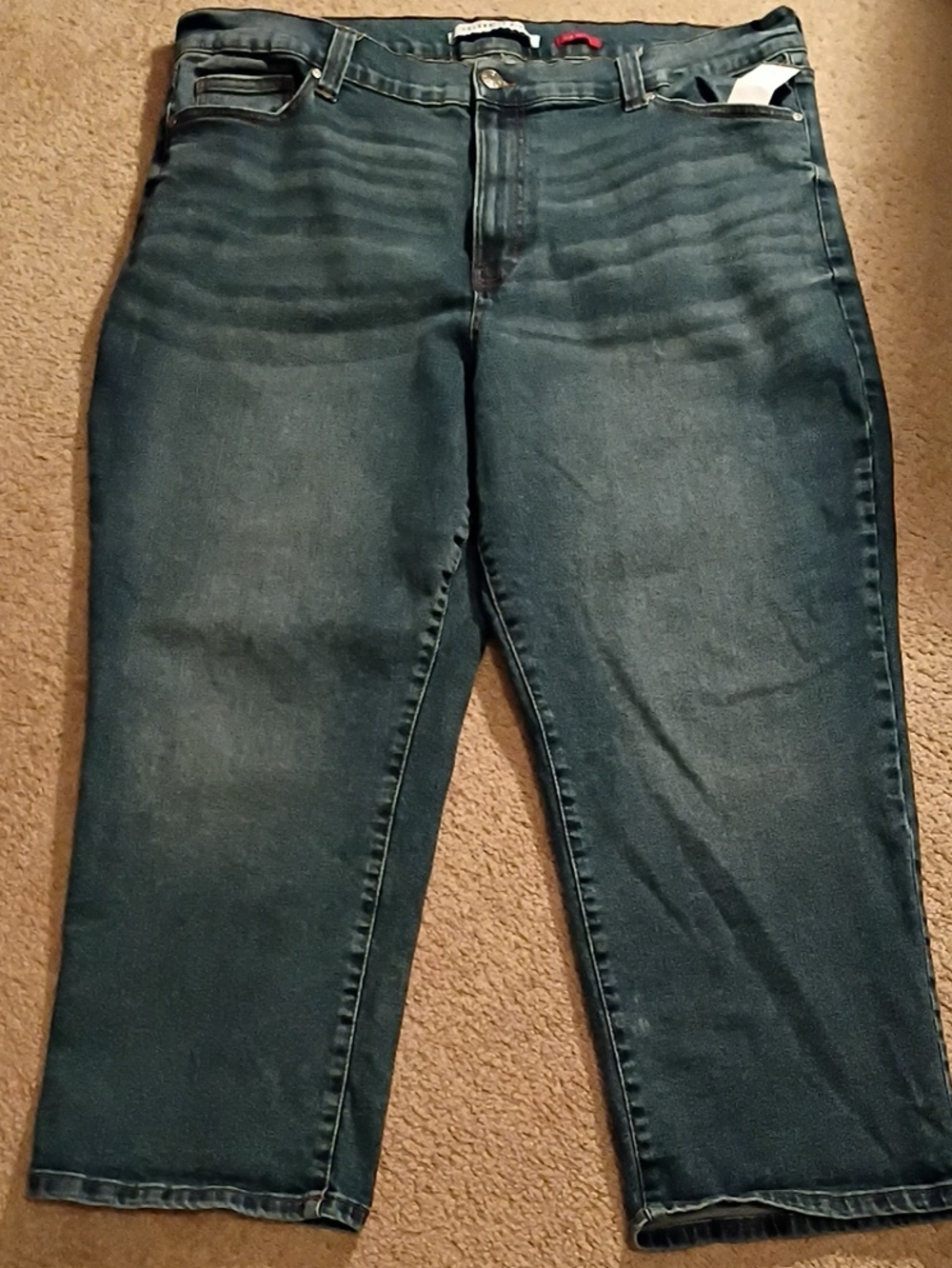 Celebrity Pink Women's Dark Teal Wide-Leg Jeans
